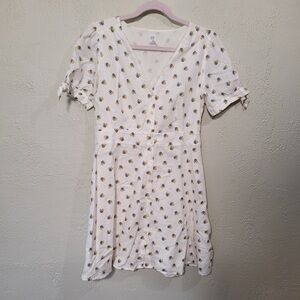 GAP Ivory Textured Dress